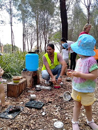 Mud Kitchen Play