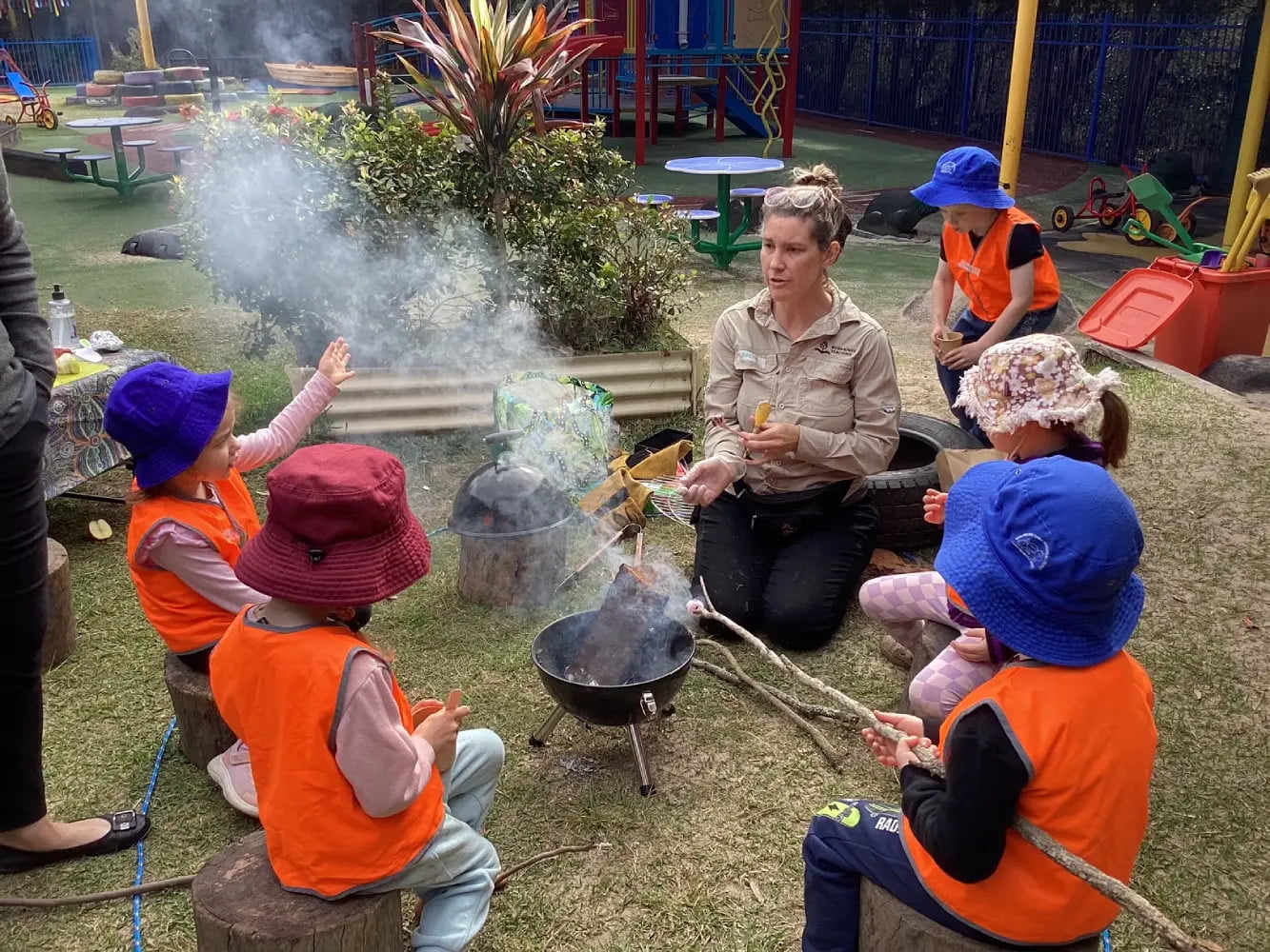 Fire Circle Reflections