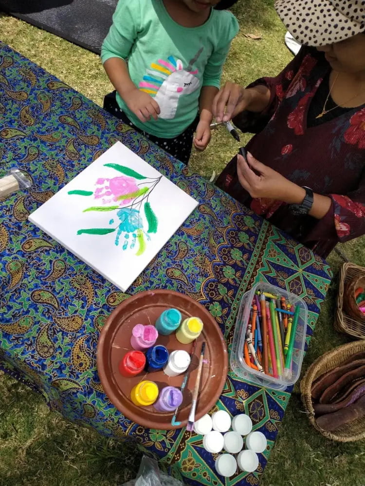 Colour Mixing and Art